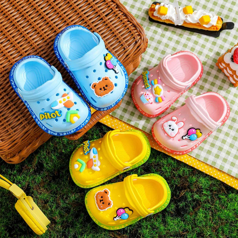 Summer Baby Shoes Sandals For Girls Boy Mules Baby Girl Shoes Cartoon Sandal Infantil Boy Children's Garden Shoes New products