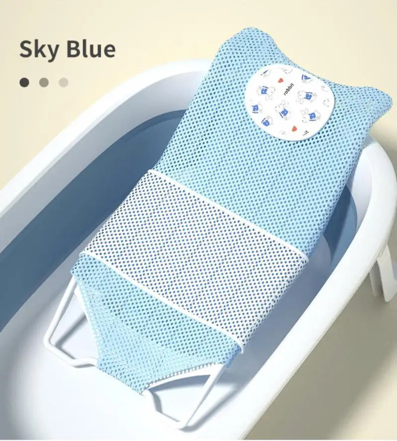 Cute Newborn Bath Tub Arc Hook Design Baby Bathing Bracket 56x25cm Baby Bath Rack Skin-friendly Baby Bath Stand Baby Product